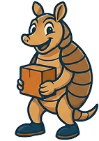 Austin Moving Company armadillo